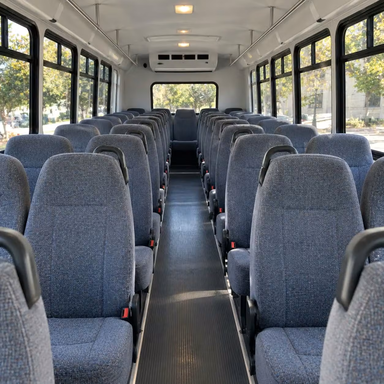 35 passenger minibus inside