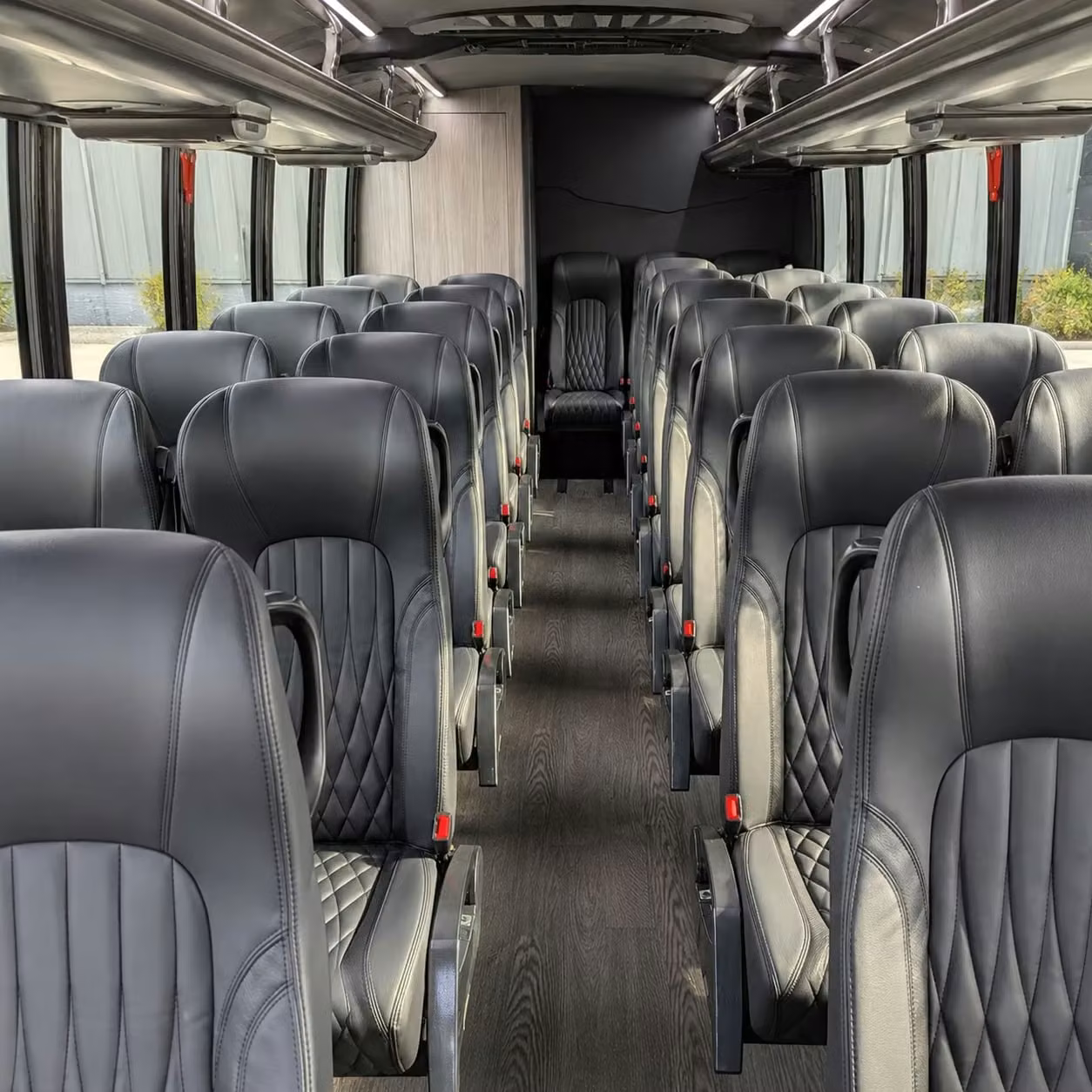 35 passenger minibus interior