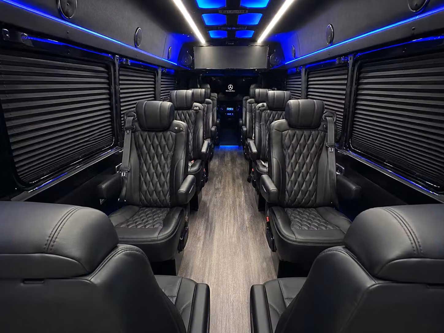 sprinter van with driver interior